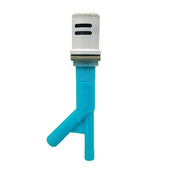 Thrifco Plumbing 5/8 Inch x 7/8 Inch Dishwasher Air Gap Body with Flanged / Skir 4402268 - main